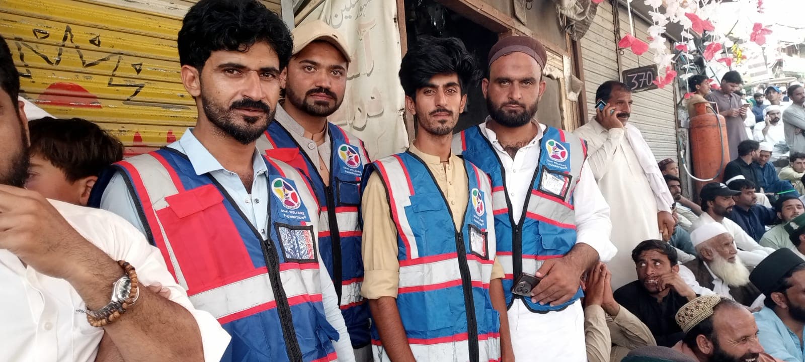 The volunteers who carry the Foundation's relief, education and welfare work forward.